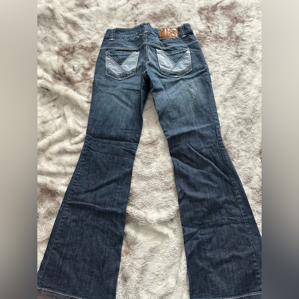 Lei Blue Flare Wide Leg Jeans Stylish Denim